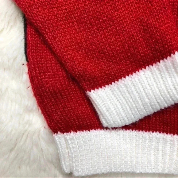 Christmas Santa Hooded Sweater  Toddler Size 3T - Picture 11 of 15